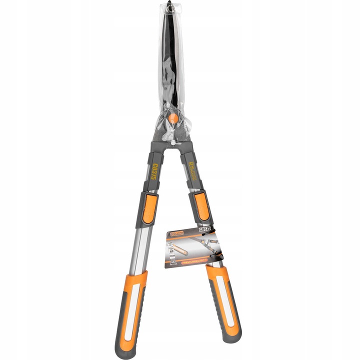 RICHMANN kerti olló, teleszkópos, alumínium, SK-5 acél pengékkel, 710x830mm, teflon