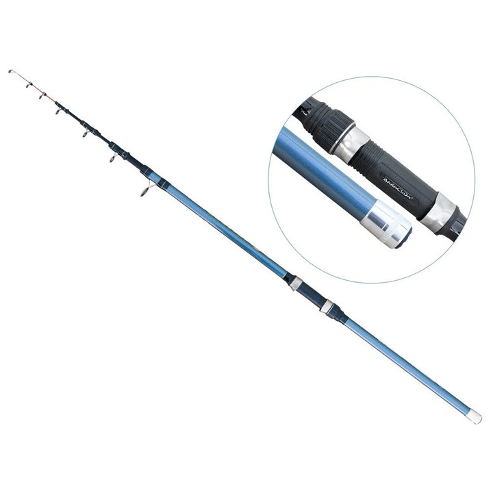 Lanseta fibra de carbon Baracuda Gladiator 2404 2, 40m