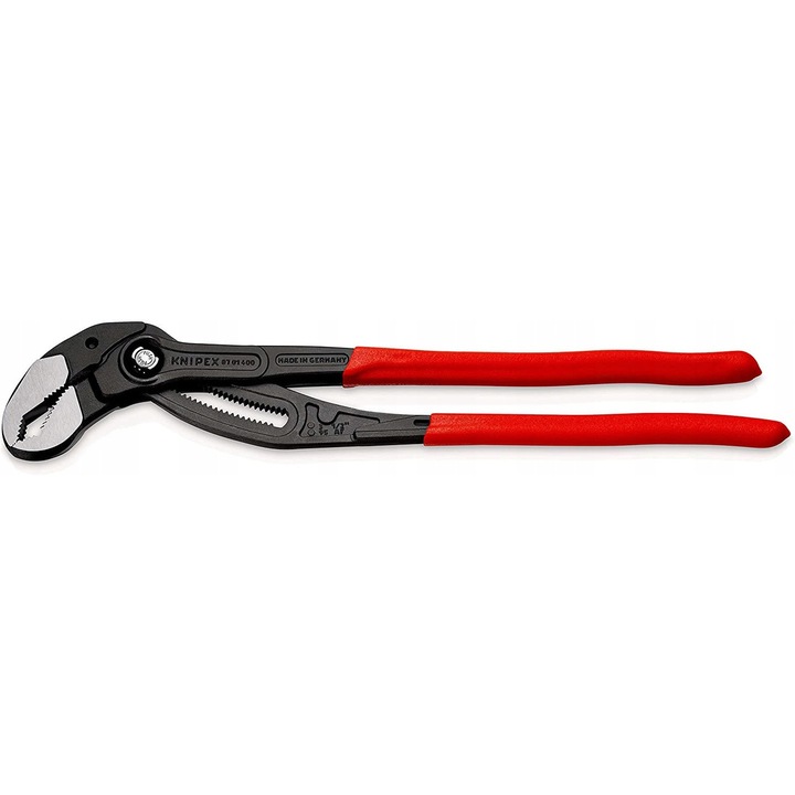 Knipex Cobra állítható csőfogó 400mm, csúszásmentes, 27 pozíció, 400x75x22mm