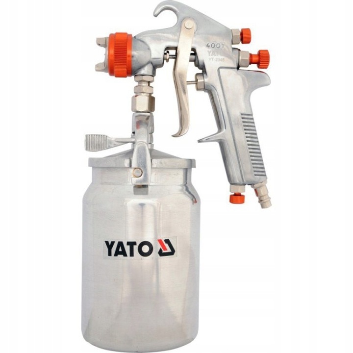 Pistol de vopsit Yato, 1L, 1.8mm, presiune 3bar, capacitate 1L