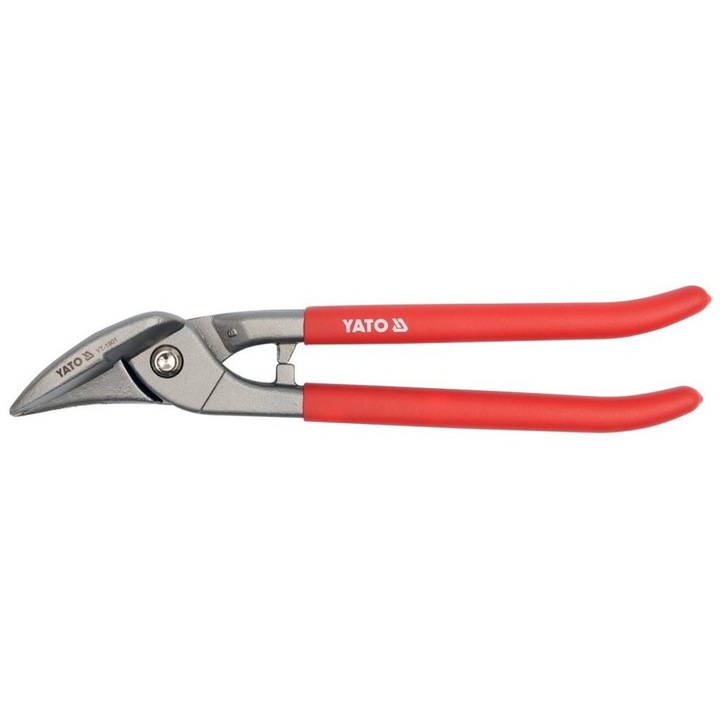 Foarfeca pentru taiat tabla dreapta, Yato, 260mm, otel inalt carbon, 0,94mm grosime taiere