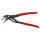 Cleste reglabil Knipex Cobra 87 01 250, 250 mm, din otel crom-vanadiu, autoblocant cu dinti caliti, rosu