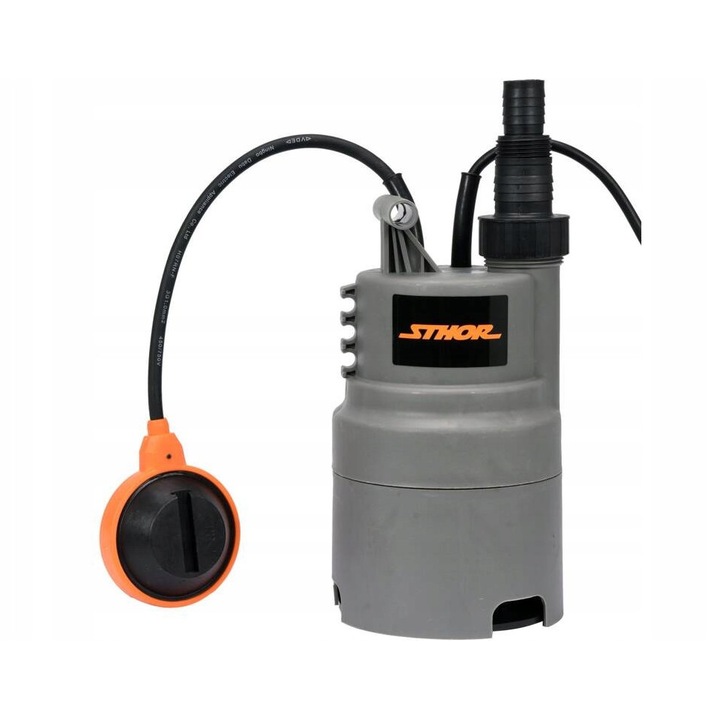Pompa submersibila 400W, Sthor, 30cm, 13.5cm diametru, 6000dm3/h, cu comutator flotant