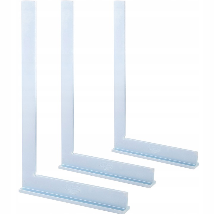 RICHMANN sarokvas készlet, 3 darab, 150x100x20mm, 300x180x25mm, 500x280x30mm, horganyzott acél, 5mm vastagság