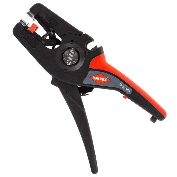 Clesti de dezizolare Knipex, model PRECISTRIP16, 0.08-16 mm, ergonomic, cu limitator de lungime