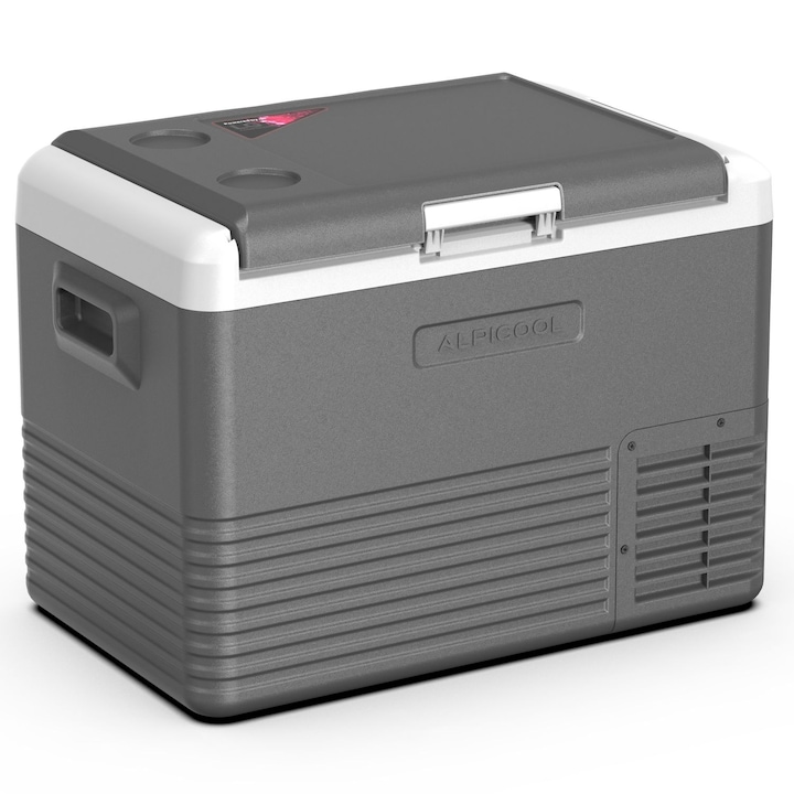 Frigider auto cu compresor Alpicool CL40G (37 litri, compresor LG). Pana la -20 grade C, (12, 24, 220 V)