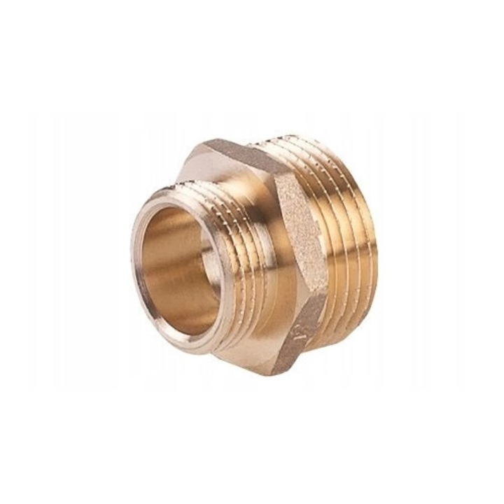 Nypel redus 1"x1/2", Sizer, mosiad, 15mm, PN 16, 110C
