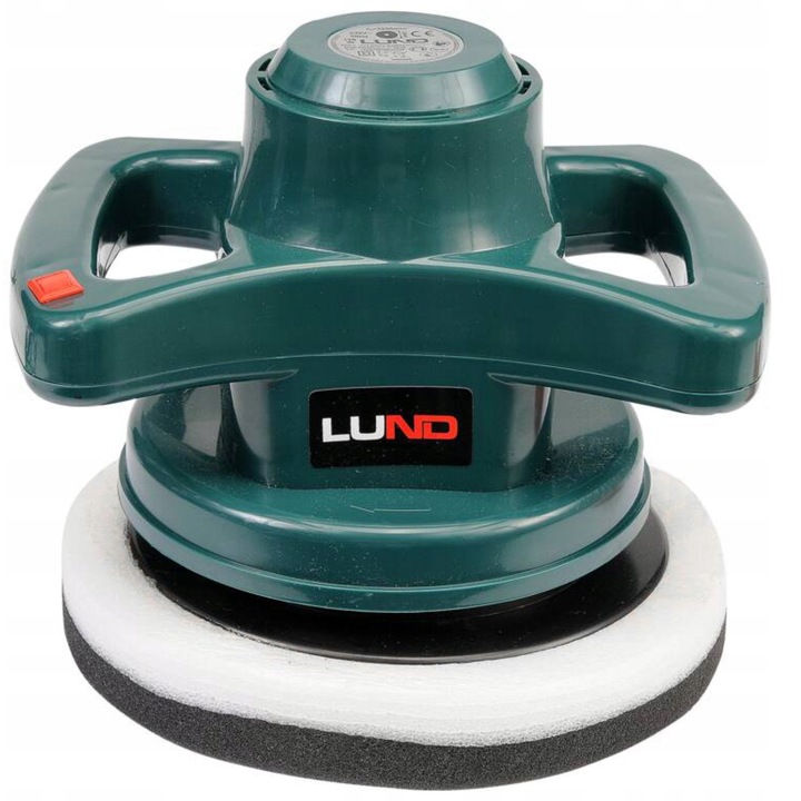 Lund autópolírozó 120W 230mm 3200rpm szett 2 huzattal