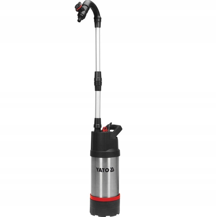 Помпа за вода Yato, неръждаема стомана, 550W, 4600л/ч, 25м, IPX8