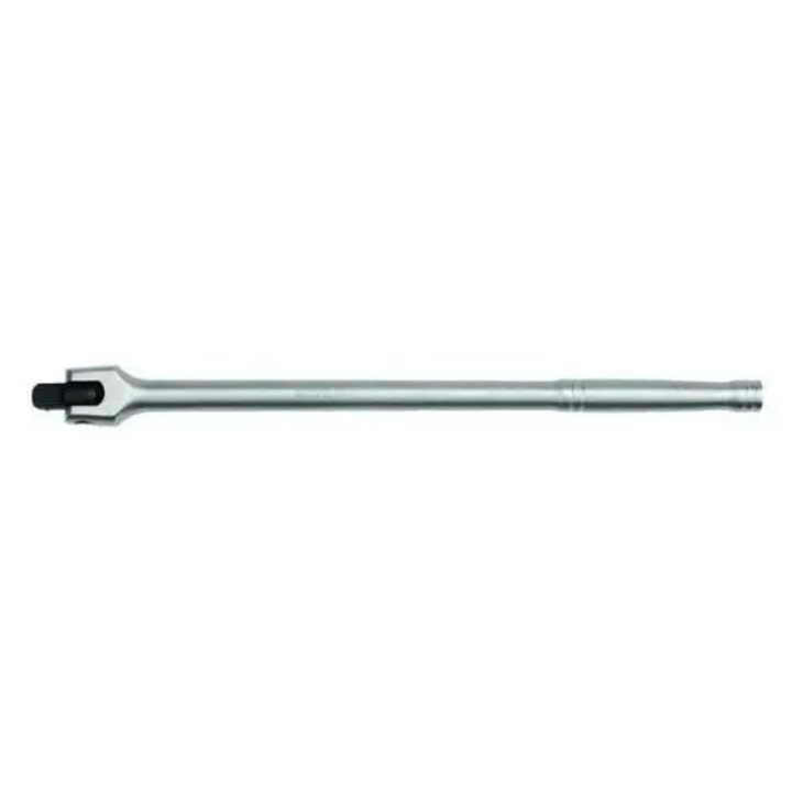 Parghie articulata / bara de forta Yato YT-1345, 3/4'' (19 mm) 450 mm, din otel CrV 50BV30, cu mecanism rabatabil cu bila de blocare, cromat satinat