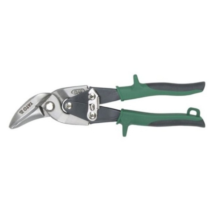 Foarfeca de taiat tabla, Yato, 235mm, pentru tabla de pana la 1.2mm, profil drept
