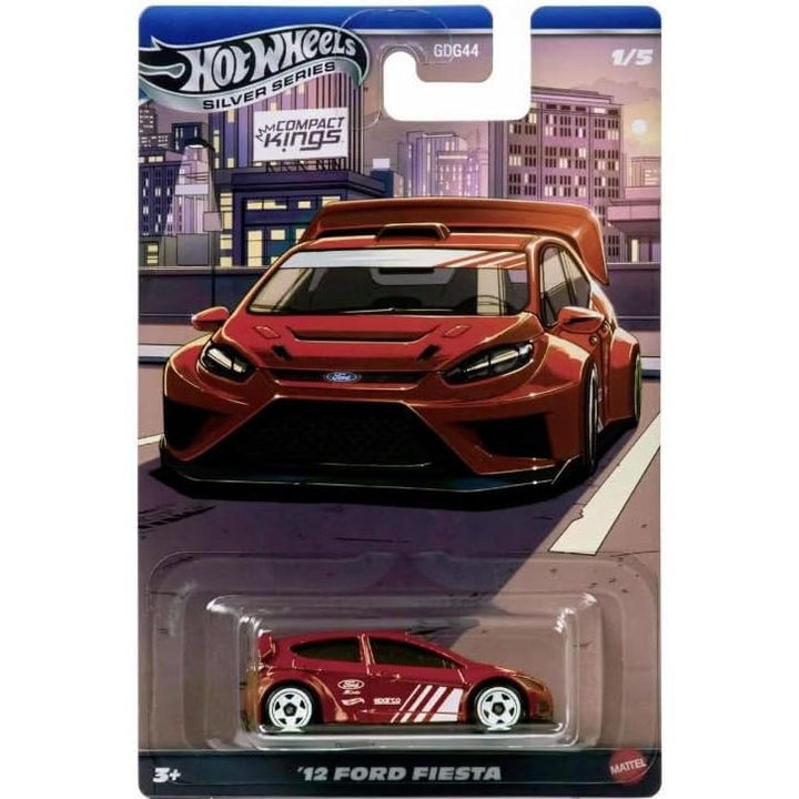 Masinuta Hot Wheels Silver Series - '12 Ford Fiesta
