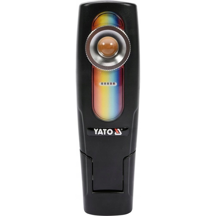 Преносима лампа Yato 5W, 400lm, IP65, черна, 190x55x33mm