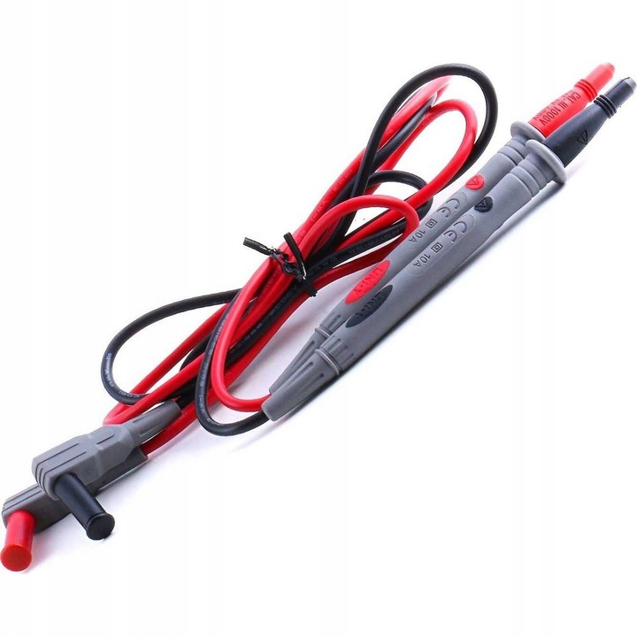 Cabluri de masurare UNI-T, 1000V, 10A, 100cm, rosu si negru