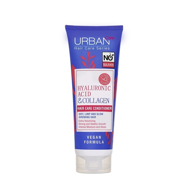 Balsam pentru păr Urban Care, hidratant, acid hialuronic și colagen, 250ml