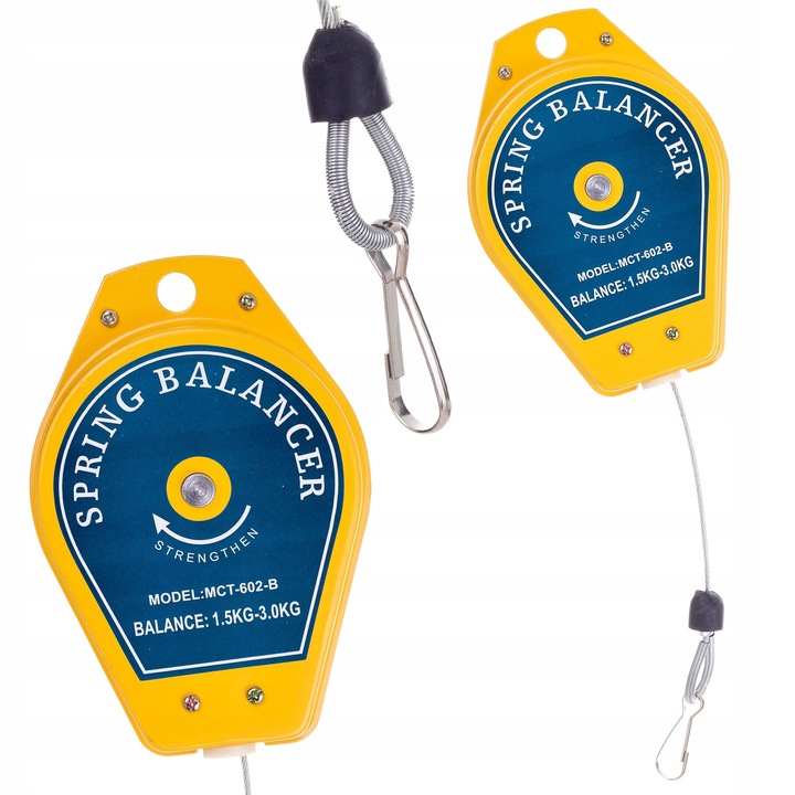Kiegyenlítő kábel TC Technic, 1,5-3kg, 130cm, fém