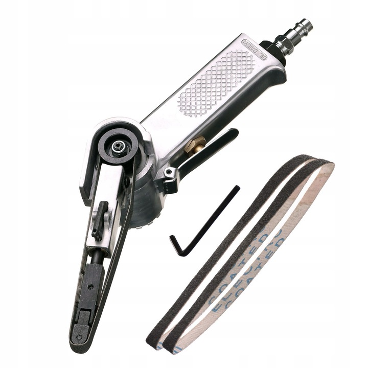 Technic pneumatikus csiszoló, 10mm x 330mm, 3 csiszolópapírral, 280x75mm, 0,8kg