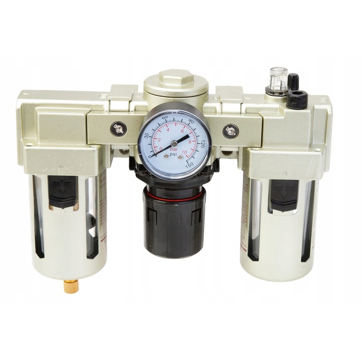 Set preparare aer 1/2", Airpress, max 10bar, 3500l/min, 52C