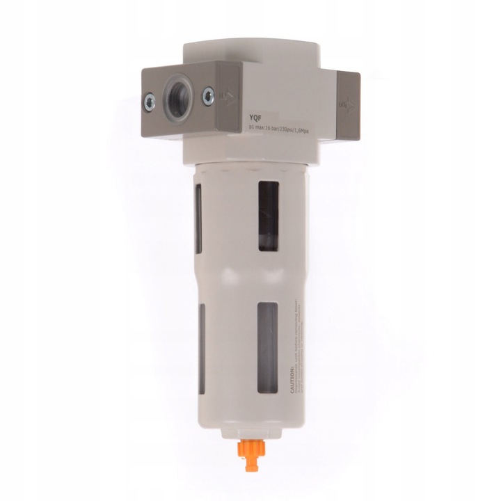 Filtru de aer 1/2", TC Technic, separator, odolejacz, 5-microni, 195x85mm