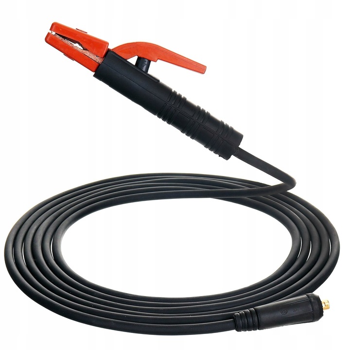 Cablul de sudura TC Technic, 200A, 7m, cu mufa 13mm, izolatie din cauciuc