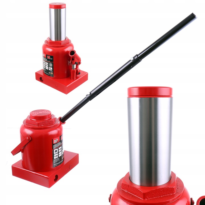 Elevator hydraulic Big Red 50 tone, 240-370mm, unitate cu un singur piston