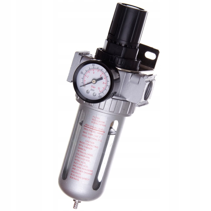 Filtru de aer cu reducator si odorizator 40 microni TC Technic, 220x80mm, 1/2"