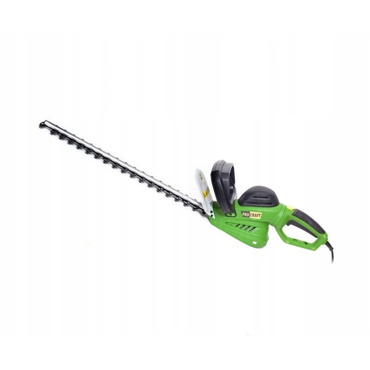 Procraft elektromos sövényvágó, PT600 modell, 600W, 55cm, bokrok vágásához, 20mm