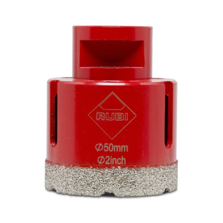 Rubi DRYGRES M14 gyémánt fúrókészlet 50 mm, csempéhez, gránithoz, márványhoz, száraz használatra
