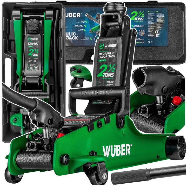 Wuber 2,5T autóemelő, hidraulikus, alacsony profilú, 80-375cm