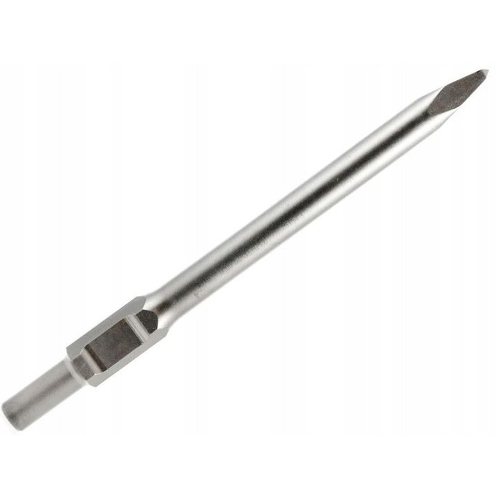 Dalta conica, HEX 30, Hikoki, 135x450mm, argintiu