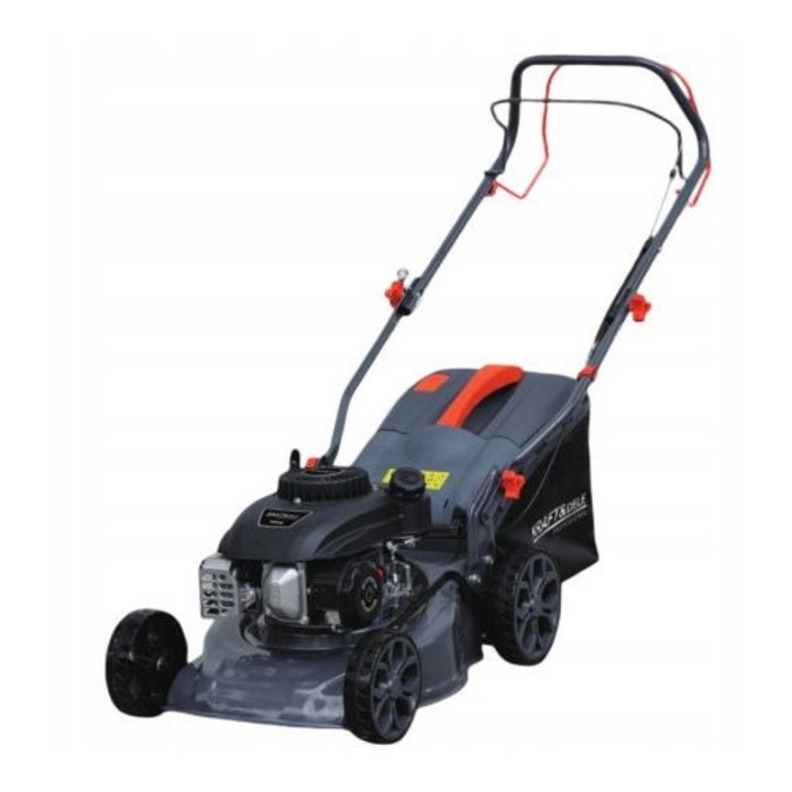 KD5084 önjáró benzinmotoros fűnyíró, 8 LE, 50 cm vágásszélesség, 45 L gyűjtőkosár kapacitás, 25 kg