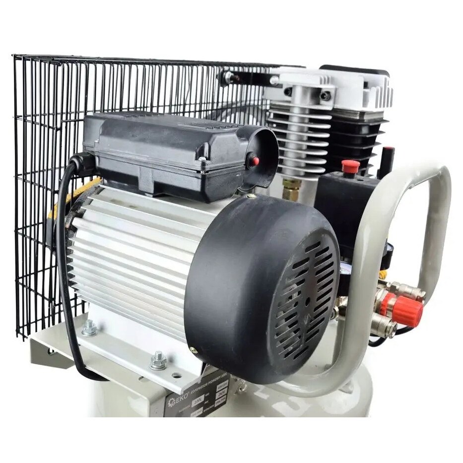Compresor vertical Geko 100L, 8 bar, mobil, 230V - eMAG.ro