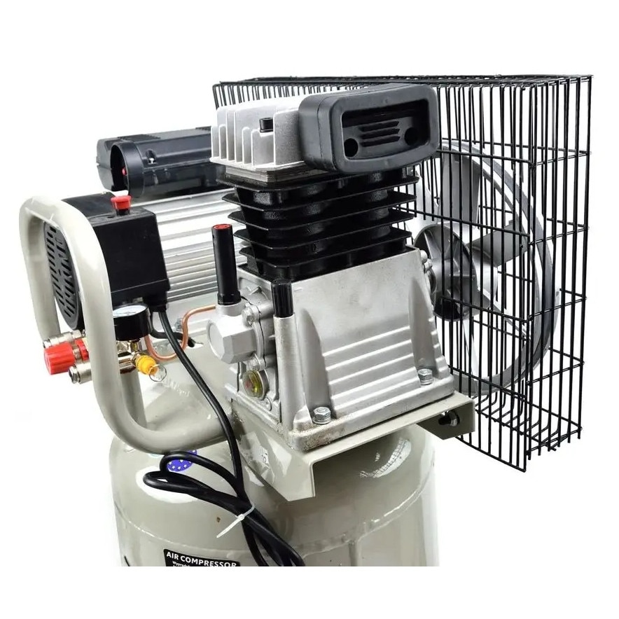 Compresor vertical Geko 100L, 8 bar, mobil, 230V - eMAG.ro