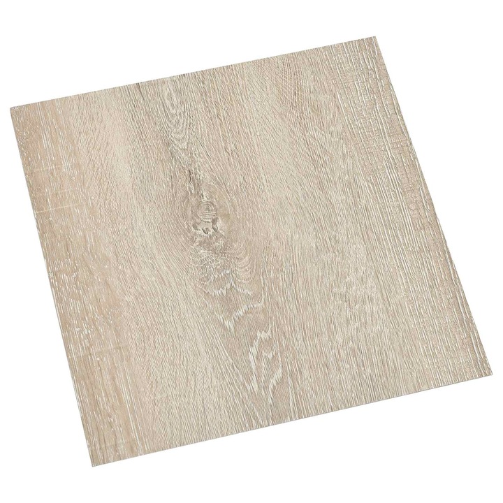 Placi de pardoseala autoadezive vidaXL, 30, 5 x 30, 5 cm 20 pcs PVC