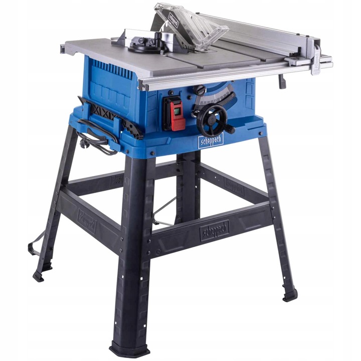 Scheppach HS105 2000W 255mm elektromos fűrész, 75mm vágási magasság, állvánnyal együtt