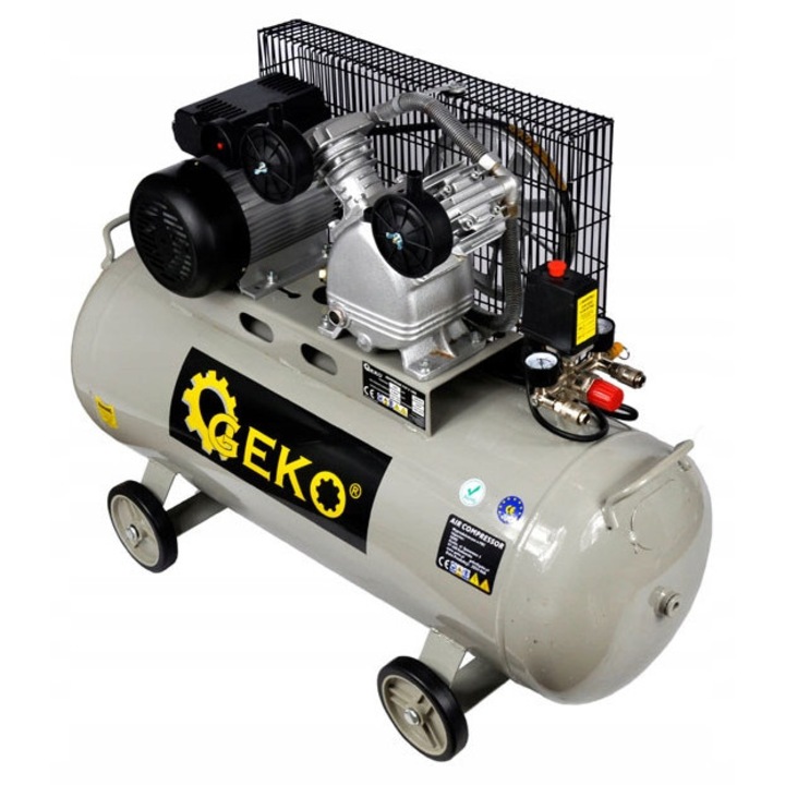 Compresor olejowy, 100L, 2KM, 9BAR, 390l/min, Geko