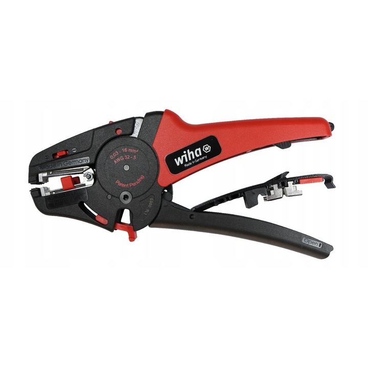 Cleste multifunctional pentru dezizolare cabluri Wiha, 0,03-16mm, 200mm, 280g