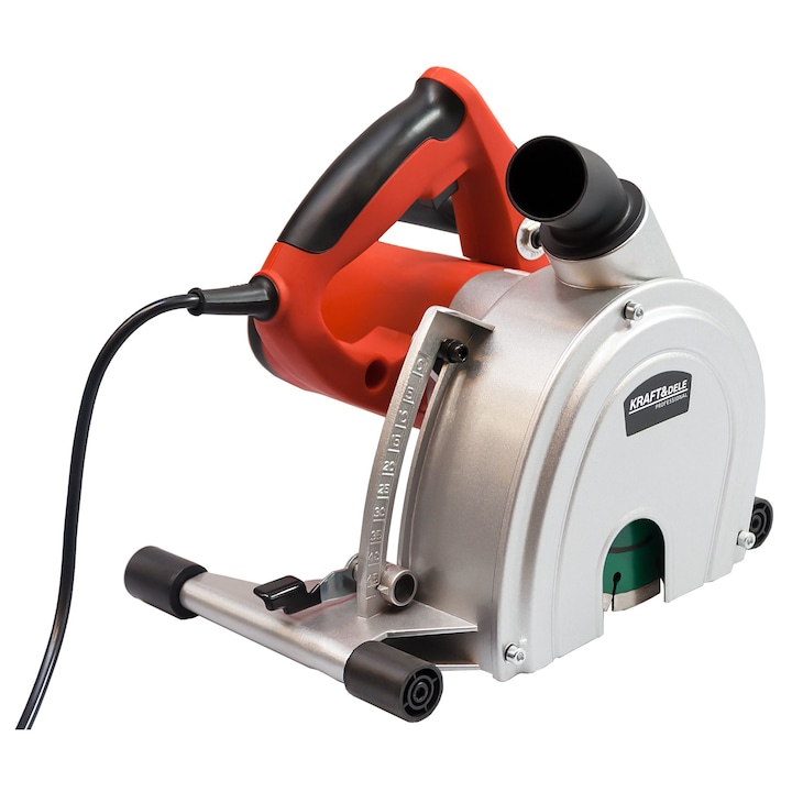 Elektromos marógép Kraft&Dele KD1538 3100W, 150mm, 2 tárcsával, porelszívó adapterrel