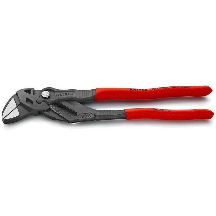 Knipex fogó 180mm, állítható, sima felületekkel, fogáshoz és szorításhoz