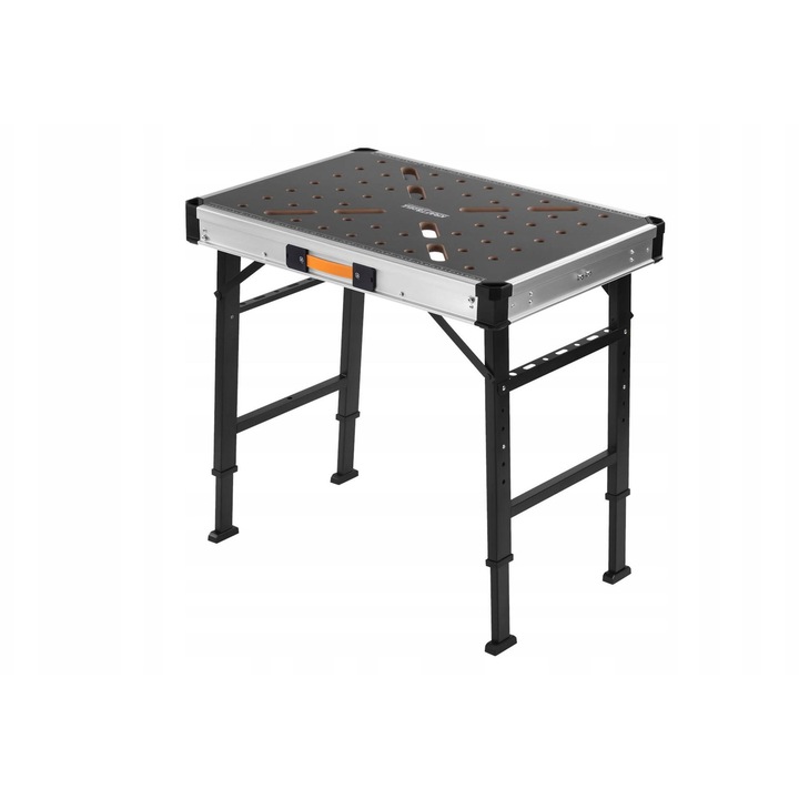 Masa de lucru multifunctionala pliabila, Kraft&Dele, capacitate 454 kg, dimensiuni 845x600x885 mm, set cu accesorii