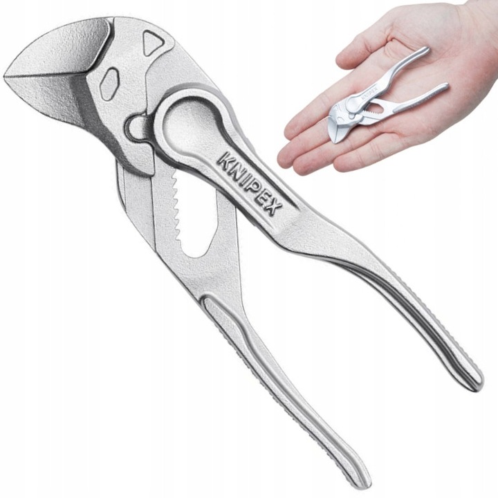 Knipex 86 04 100 fogó, 100mm, krómozott, állítható, max. 21mm