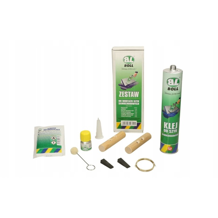 Boll autóüveg beépítő készlet, 310 ml, fekete, 5x35°C