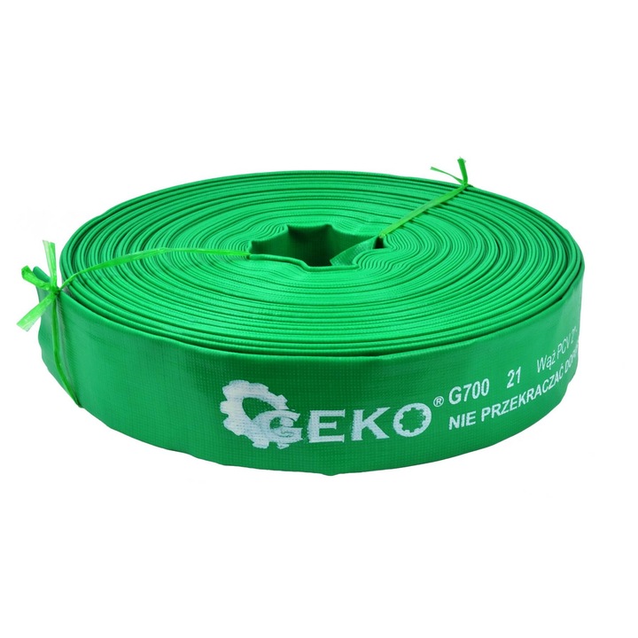 Geko kerti tömlő 50m 2" zöld szagtalan 2 bar