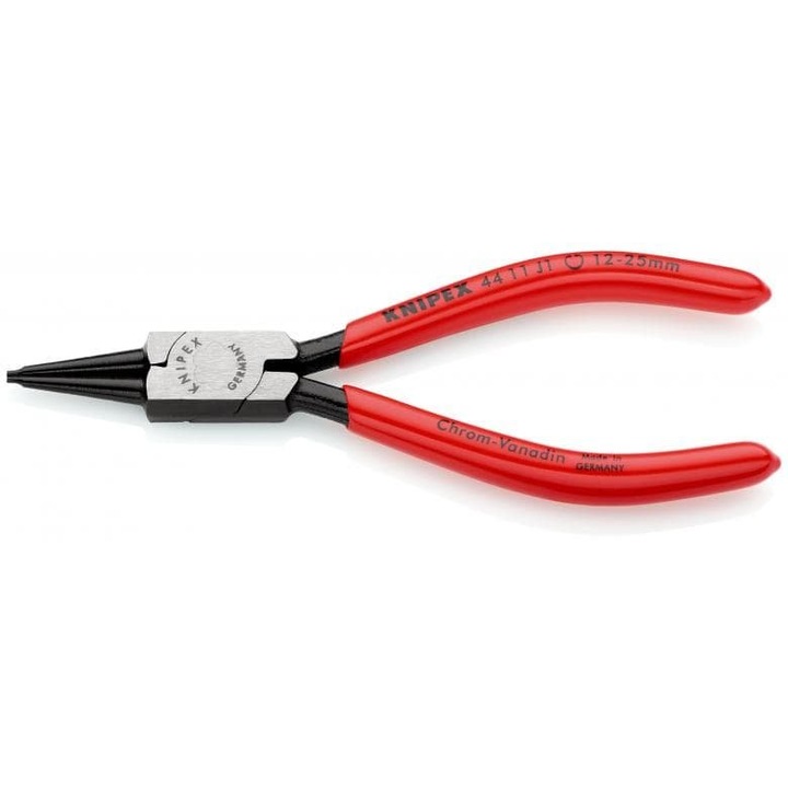Клещи за вътрешни зегерки, Knipex, 12-25мм, 140мм, неръждаема стомана