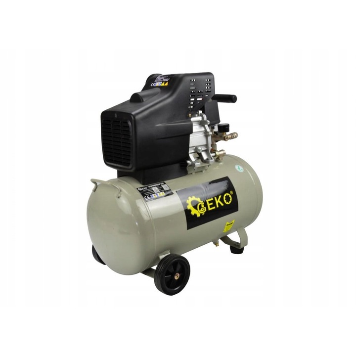 Kompresor 50L, Geko, 2,5CP, 210l/min, 8bar, set complet