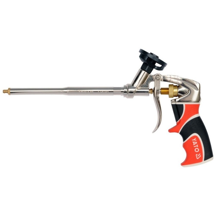Pistol spuma poliuretanica Yato YT-6745 aluminiu alama otel inoxidabil acoperit PTFE