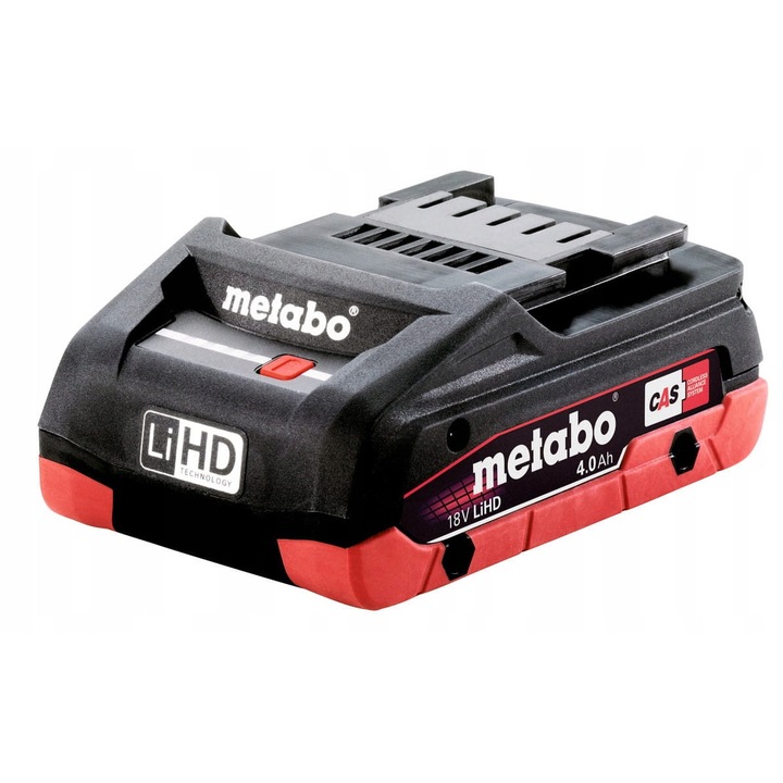 Akumulator LiHD 18V 4Ah Metabo, 580g, tehnologie de incarcare AIR COOLED