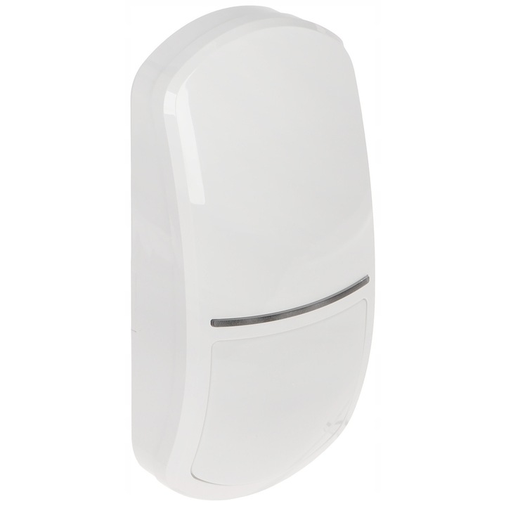 Двоен детектор за движение SLIM-DUAL, Satel, PIR и микровълнов, бял, 62x137x42мм