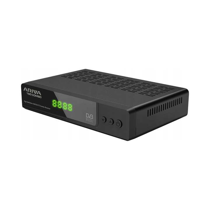 Decodor DVB-T2, DVB-S2 Ferguson Ariva 160 Combo, Full HD, PVR