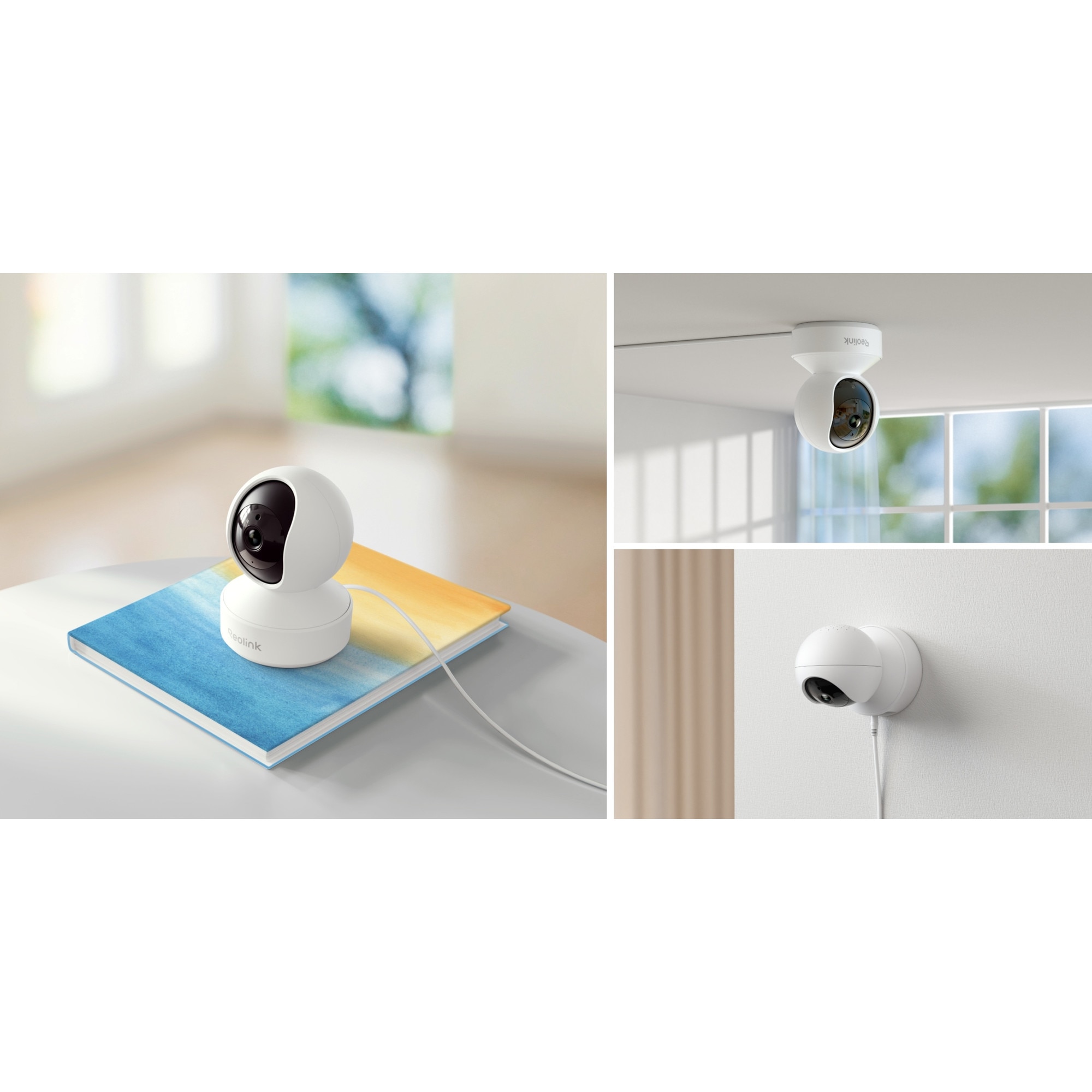 Camera IP Reolink E330 WiFi 5MP, detectie oameni/animale, urmarire ...